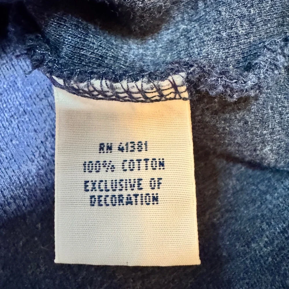 Polo Ralph Lauren Men's 1/4 Zip Pullover Sweatshirt Blue Size L Preppy